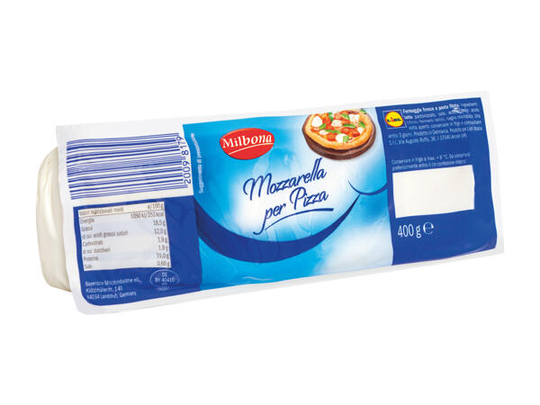 Mozzarella for Pizza