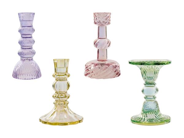 LIVARNO HOME(R) Lysestage af glas