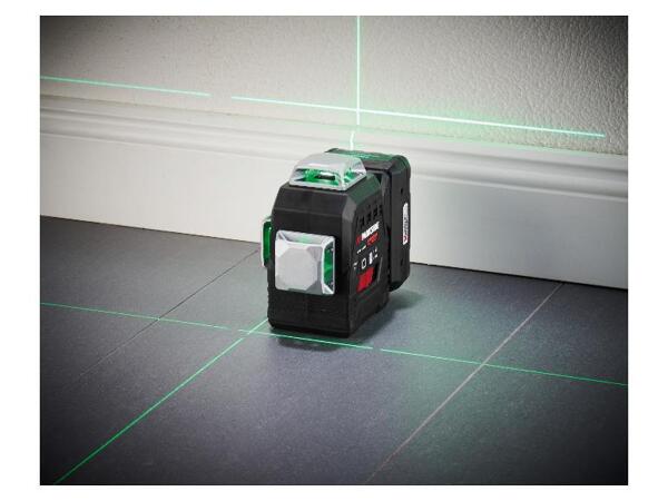 Aku křížový liniový laser PKLLP 3360 A1, Smart 4 Ah