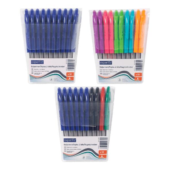 EXPERTIZ(R) 				Stylos à bille, 10 pcs