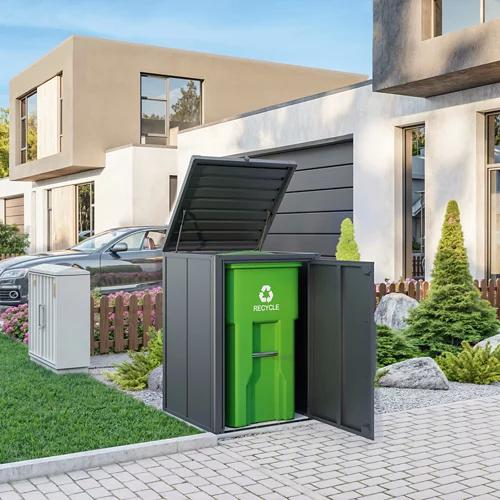 GFP Mülltonnenbox aus Stahl