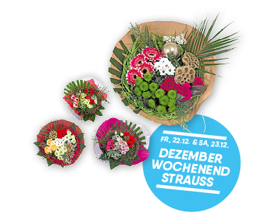 Wochenendstrauss Dezember