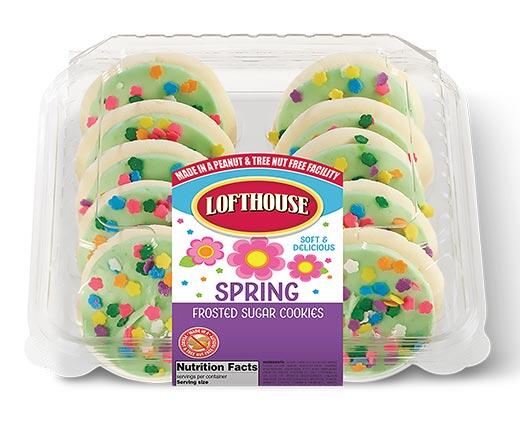 Lofthouse Spring Frosted Sugar Cookies