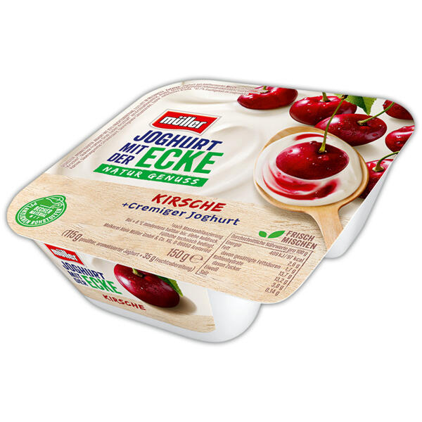 Joghurt mit der Ecke