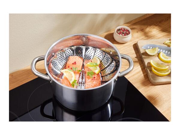 SILVERCREST Stainless Steel Steamer Basket