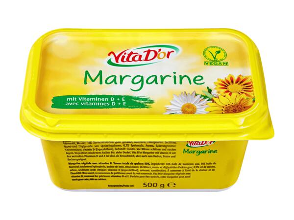 Margarine végétale (valable uniquement en Suisse romande)