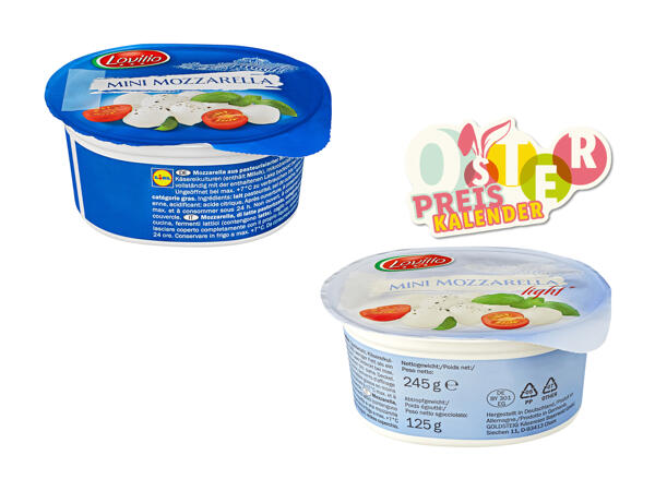 Mini-Mozzarella Kugeln