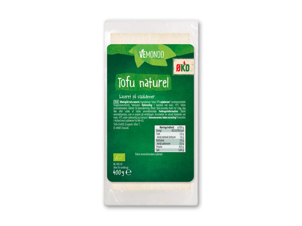 Økologisk tofu