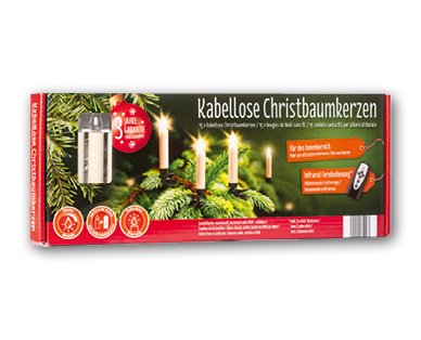 LED-Christbaumkerzen