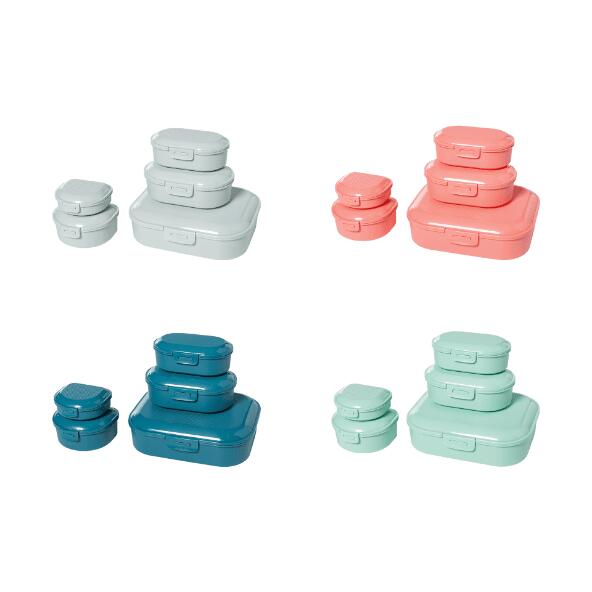 HOME CREATION KITCHEN(R) 				Ensemble de boîtes fraîcheur, 5 pcs