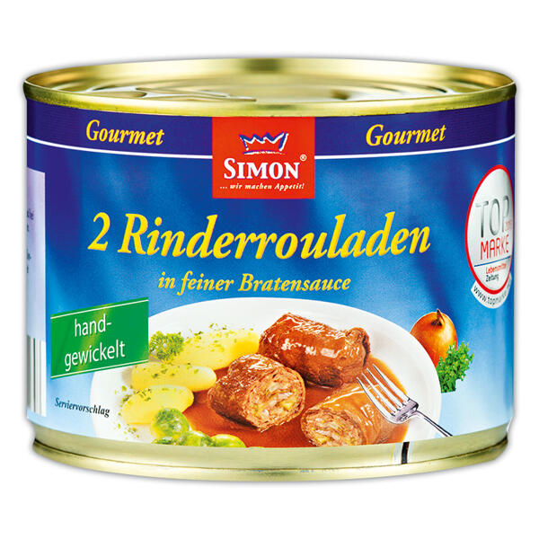 Gourmet Rinderrouladen