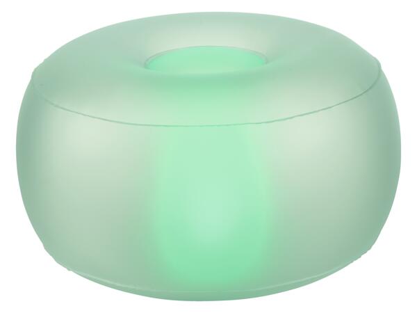 Inflatable LED Pouffe