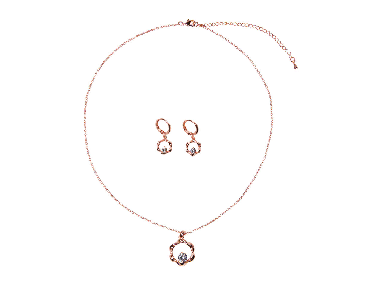 Esmara Zirconia Necklace and Earrings