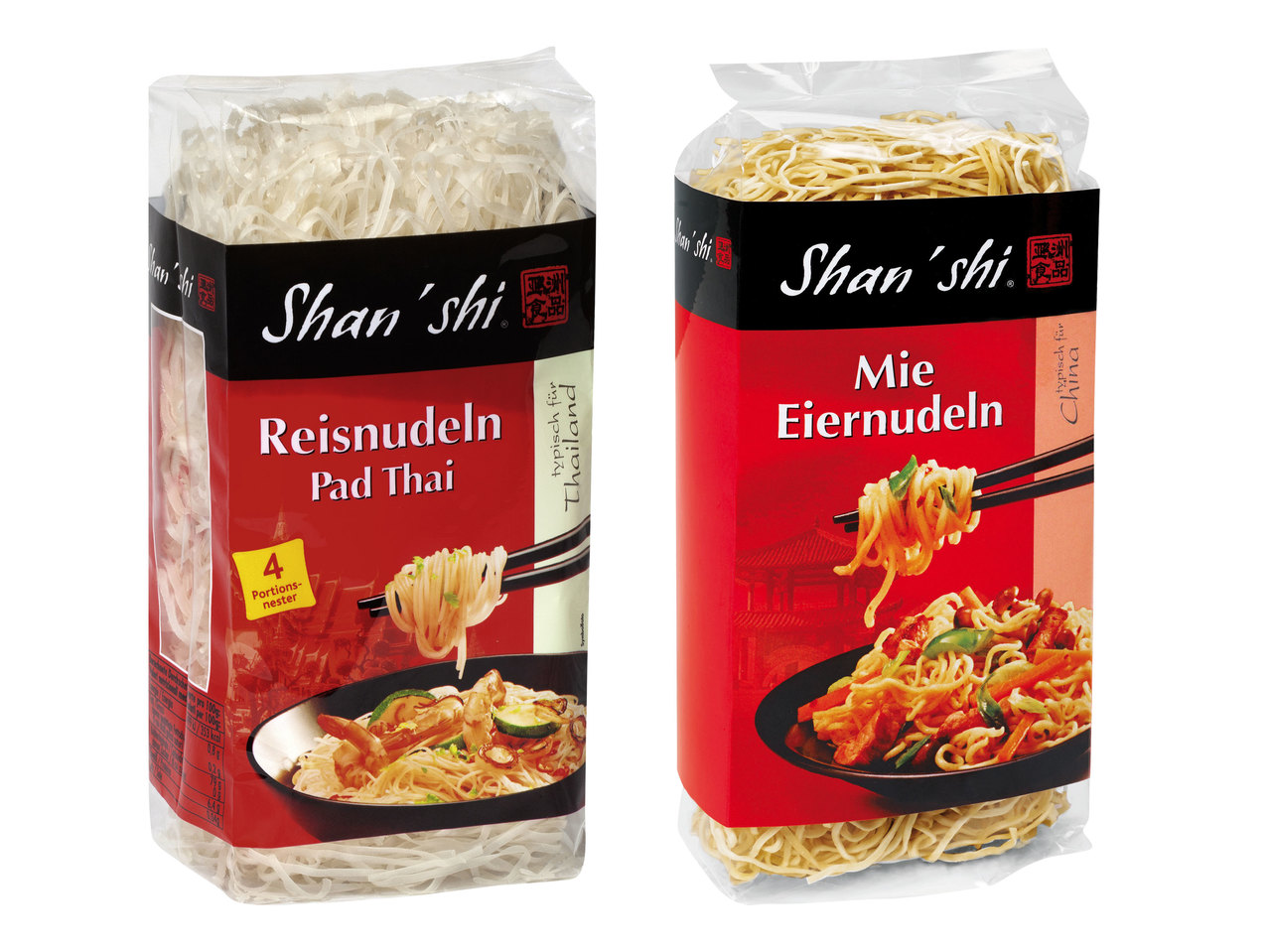 SHAN‘SHI Mie Eiernudeln/Reisnudeln