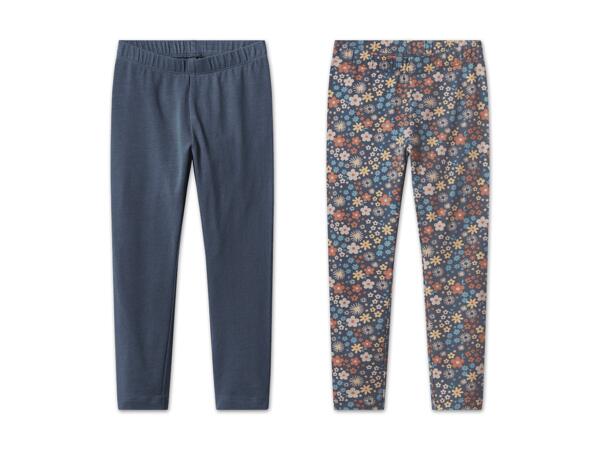 Kleinkinder Leggings, 2 Stück