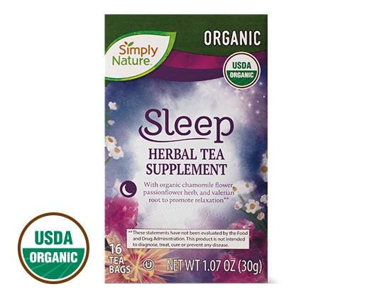 Simply Nature 
 Organic Herbal Tea Assorted Varieties