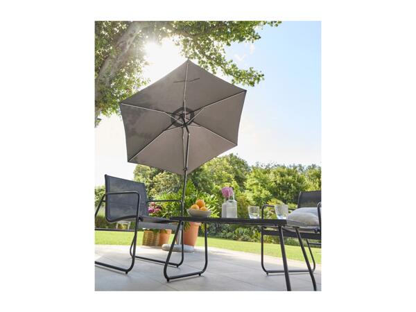 Parasol With Solar LED Lights