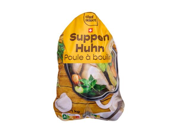 Poule à bouillir (valable uniquement en Suisse alémanique et en Suisse romande)