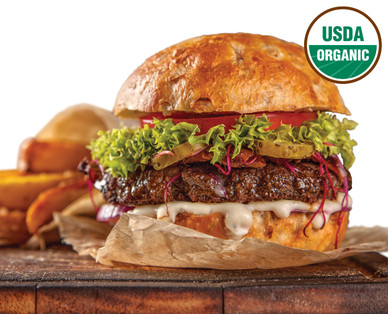 SimplyNature Fresh Family Pack Organic Grass Fed 85/15 Ground Beef