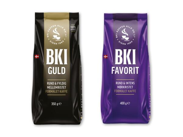 BKI Formalet kaffe