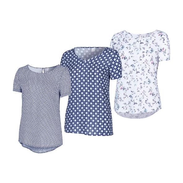 Kortærmet bluse