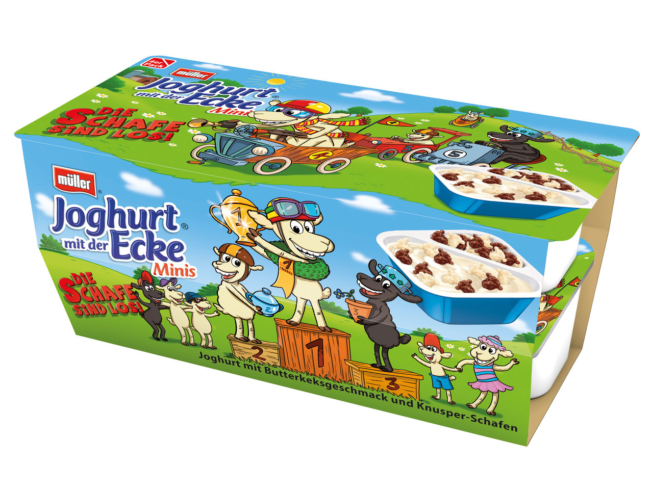 MÜLLER Joghurt mit der Ecke Minis