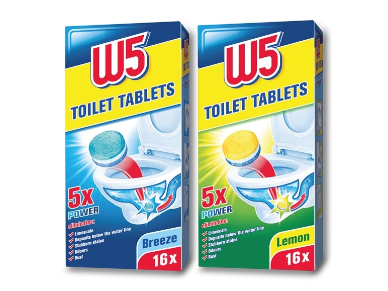 Pastilles nettoyantes pour WC
