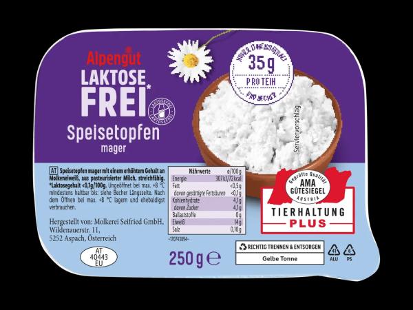 Laktosefreier Speisetopfen mager