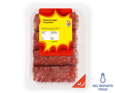 Involtini di carne