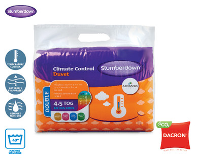 Climate Control Duvet Double200 x 200cm