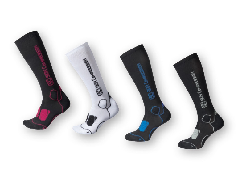 CRIVIT PRO(R) Ladies' or Men's Compression Running Socks
