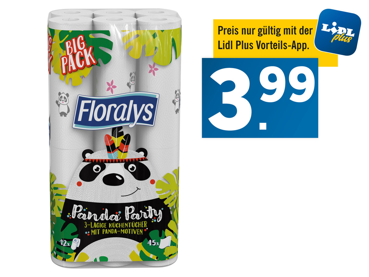 FLORALYS Küchentücher
