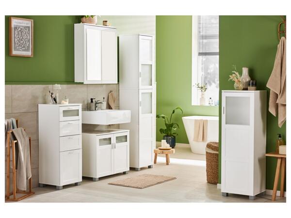 Bathroom cabinet with 4 drawers