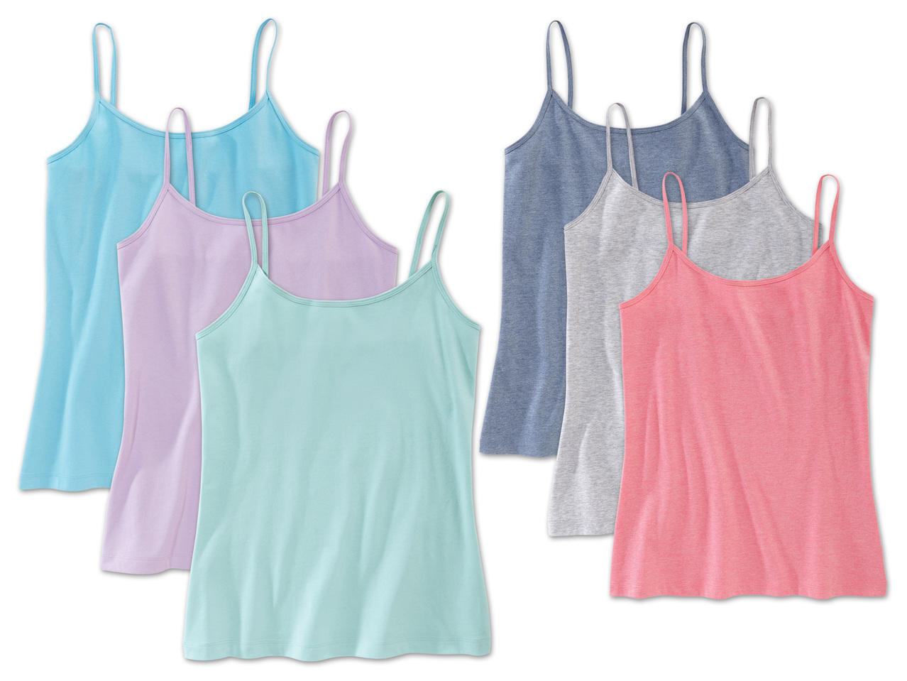 ESMARA(R)LINGERIE Damen Spaghettitop, 3 Stück1
