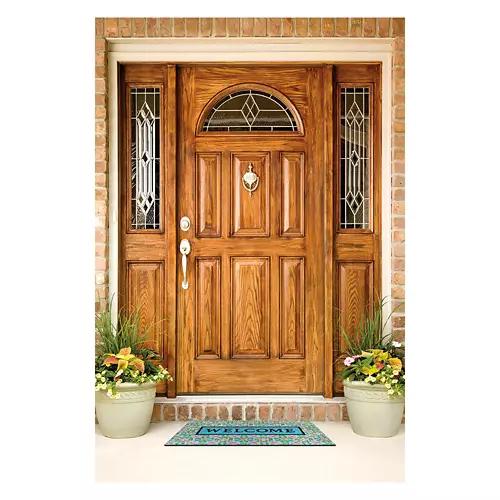 18" X 30" Outdoor Accent Mat - Welcome Medallion
