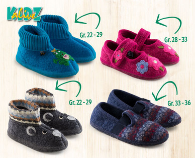 KIDZ ALIVE Kinder-Hüttenschuhe