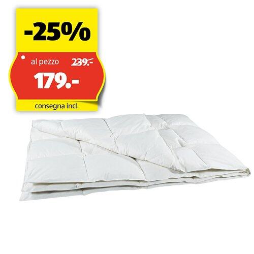ALBIS Piumino per tutte le stagioni Linea 600, 160 x 210 cm