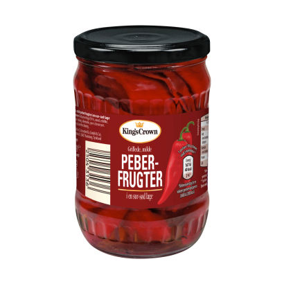 Grillede peberfrugter