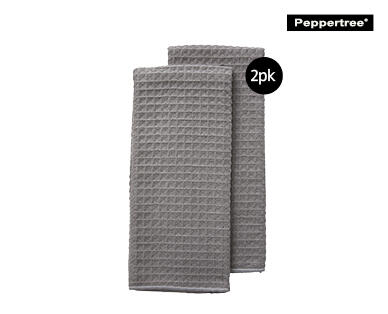 Waffle Microfibre Tea Towel 2pk