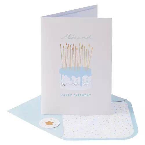 5" x 7" Greeting Card - Candles