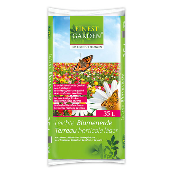 Extra leichte Blumenerde