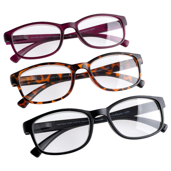 Fertig-Lesebrille 3er-Set