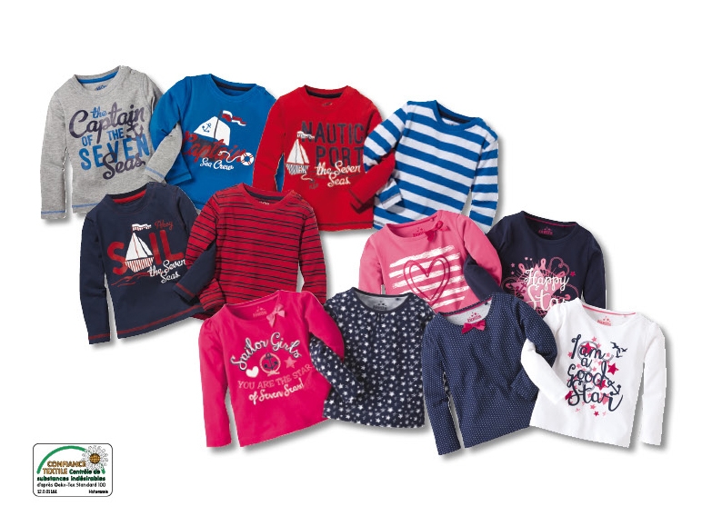 Tee-shirts à manches longues, lot de 2