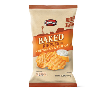 Clancy's Baked Ripples Potato Crisps
