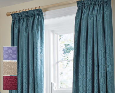 Jacquard Curtains 66 x 72"