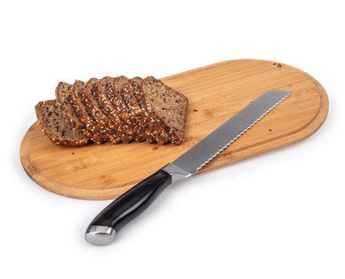 CROFTON Brotkasten mit Schneidebrett