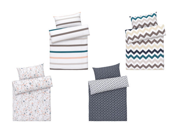 Parure de lit en satin microfibre