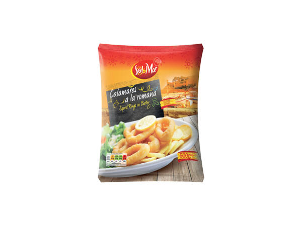 BATTERED CALAMARI RINGS