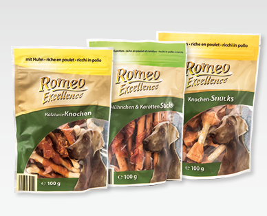 Snacks au poulet pour chiens ROMEO EXCELLENCE