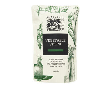 Maggie Beer Gourmet Liquid Stock 500ml - Beef or Vegetable